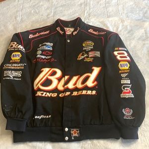 XL Black Chase Dale Earnhardt Jr. Budweiser jacket